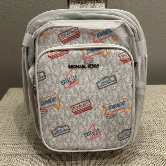 Michael Kors Handbags - Michael Kors Printed Logo Crossbody Bag